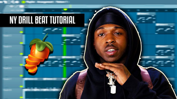 FL Studio - UK Drill Beat Tutorial [FREE Project Files]