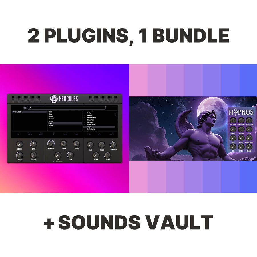 Hercules Plugin + Hypnos Plugin + Sounds Vault Bundle